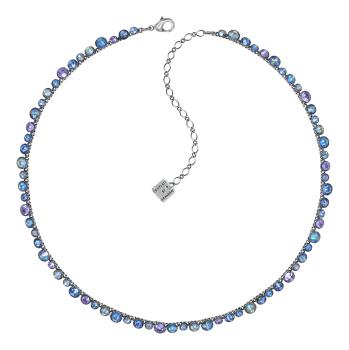 Blue/purple - Water Cascade necklace - Konplott